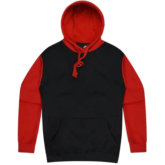 Aussie Pacific Monash Men's Hoodies 1530 Aussie Pacific BLACK/RED S